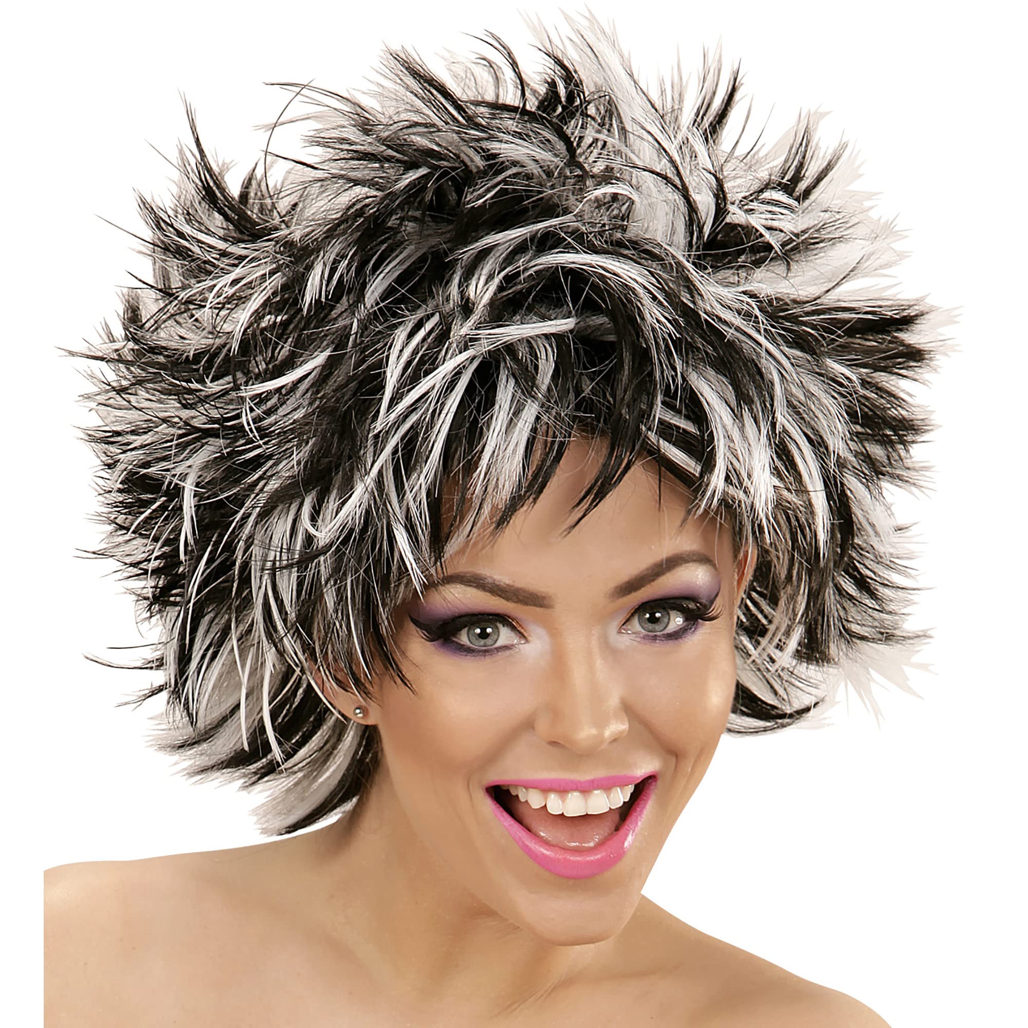 W WIDMANN MILANO Party Fashion - Parrucca Steamy, acconciature corte, capelli sintetici, parrucca capelli corti