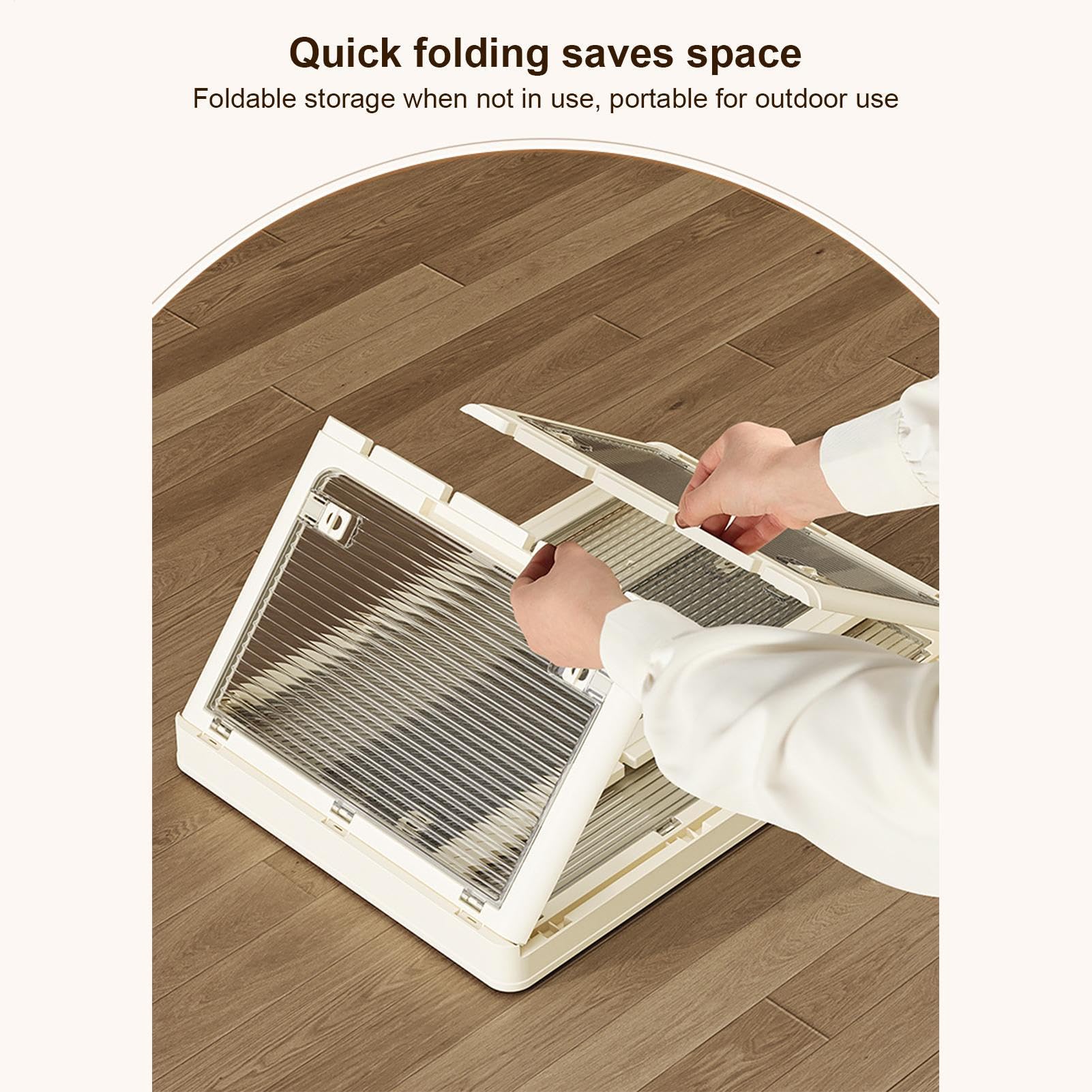 SENZZ Portaobjetos para libros con tapa, cajas para libros para guardar libros - Caja de almacenamiento de libros, organizador de ropa - Caja grande plegable para libros, organizador de ropa | libros - de almacenamiento de libros, organizador de ropa - gr
