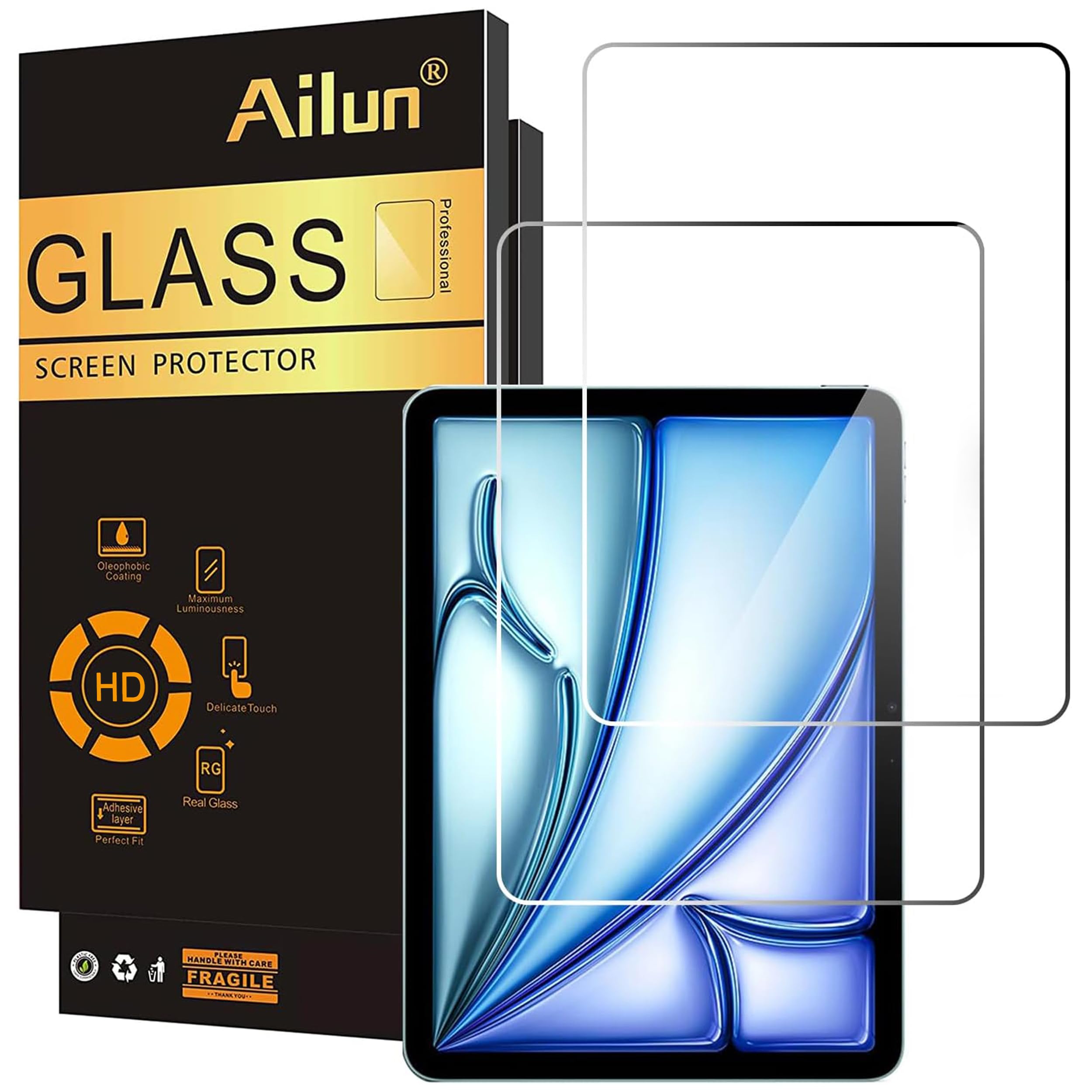 Photo 1 of [MISSING PARTS] Ailun Screen Protector for iPad Pro 11 Inch/iPad Air 11 Inch, 2024-2026