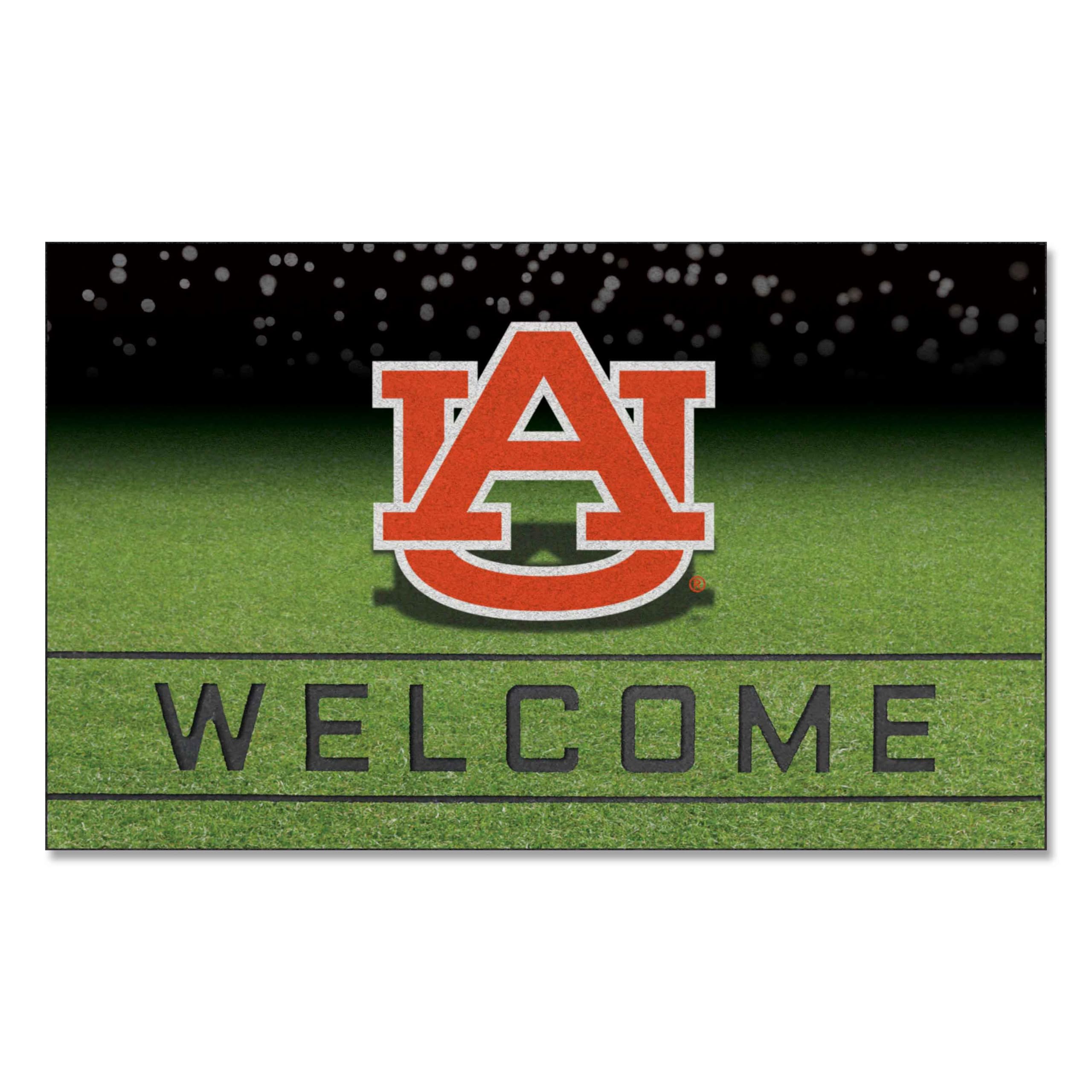 FanMats 18 x 30 in. NCAA-University of Kansas Crumb Rubber Door Mat