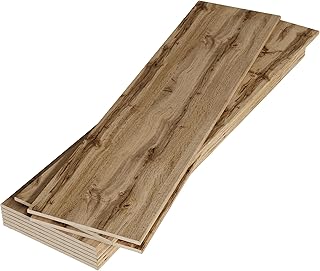 12 Wall Paneling Ideas Bedroom for Depth, Texture, and Style 54 Dundee Deco MDF Wall Panels - Pecan Wood Wall Paneling for Interior Wall...