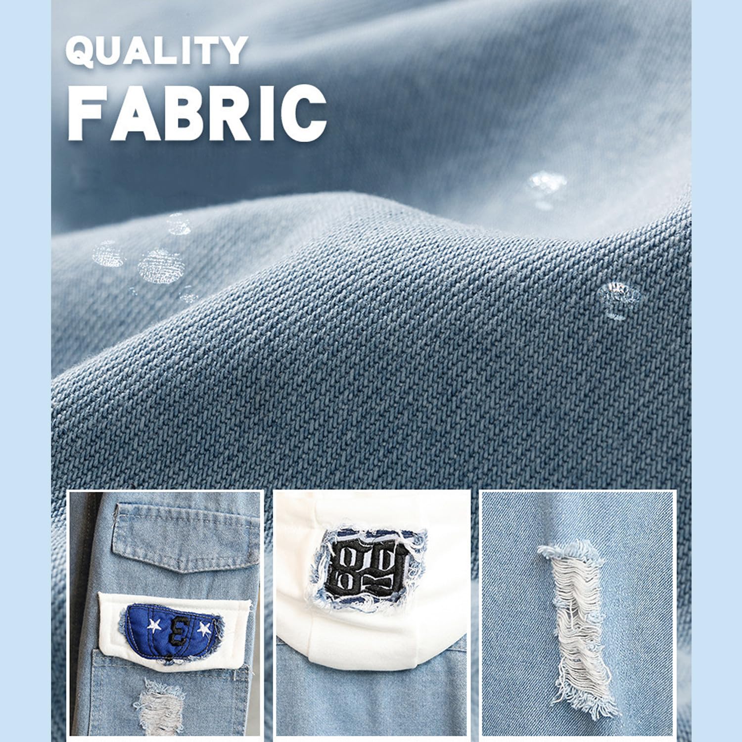 KPOP Stray Kids Denim Jacket, Felix Jisung Hyunjin Minho Bangchan Changbin Concerts Unisex Bouton avec capuchon