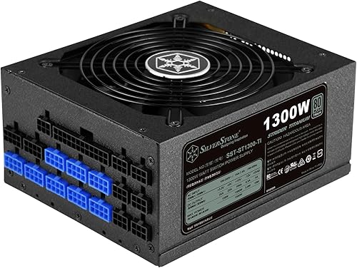 Miniatura 7 de SilverStone Tek - Fuente de alimentación ATX de 1500 vatios con 80 Plus Titanium y soporte para múltiples GPU SST-ST1500-TI