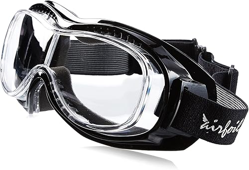 Miniatura 2 de Lentes de seguridad para motociclista, modelo Airfoil con acolchado para colocarse sobre los anteojos, de Pacific Coast