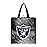 FOCO Las Vegas Raiders NFL 4 Pack Reusable Shopping Bags, team color, one size
