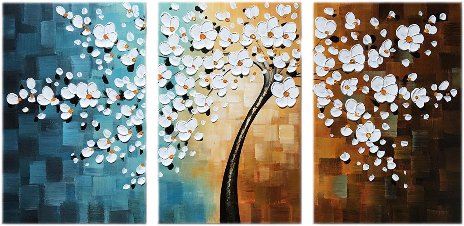 Very artistic Art Hand Painted Palette Knife Tree Oil Paintings Modern Wall Decor Art Abstract Artwork