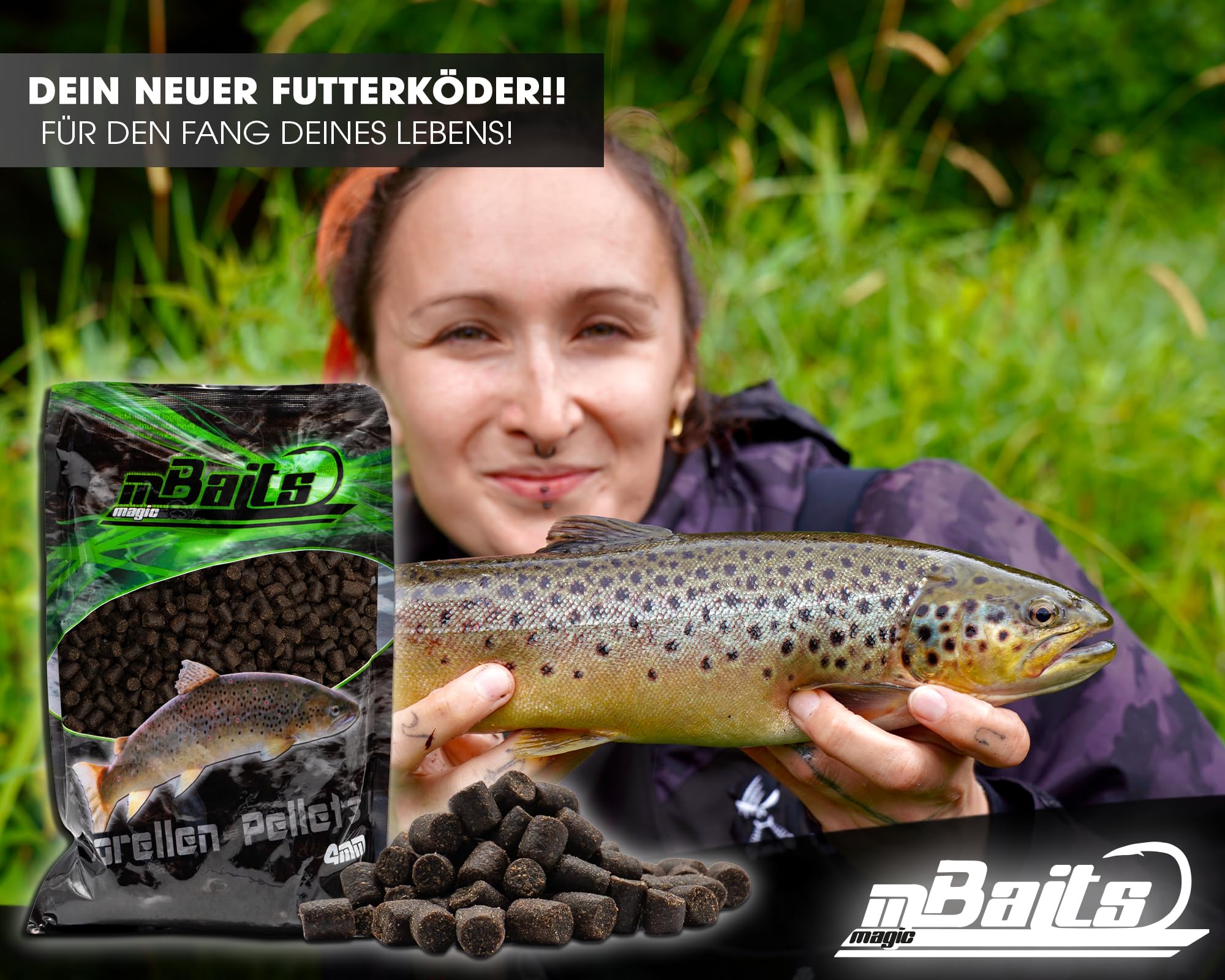 Angel-Berger Magic Baits Stick Mix 800 g Base pour Pêche à la Carpe Doublure Différentes Variétés, Captain Banana, 800g