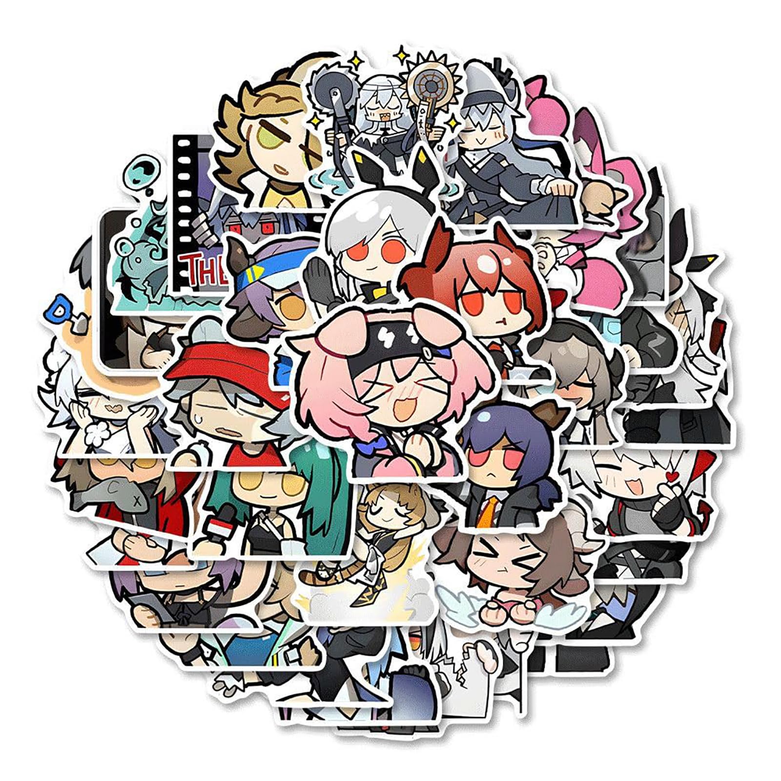 Amazon.co.jp: アークナイツ ステッカー 108枚セット シール アーク