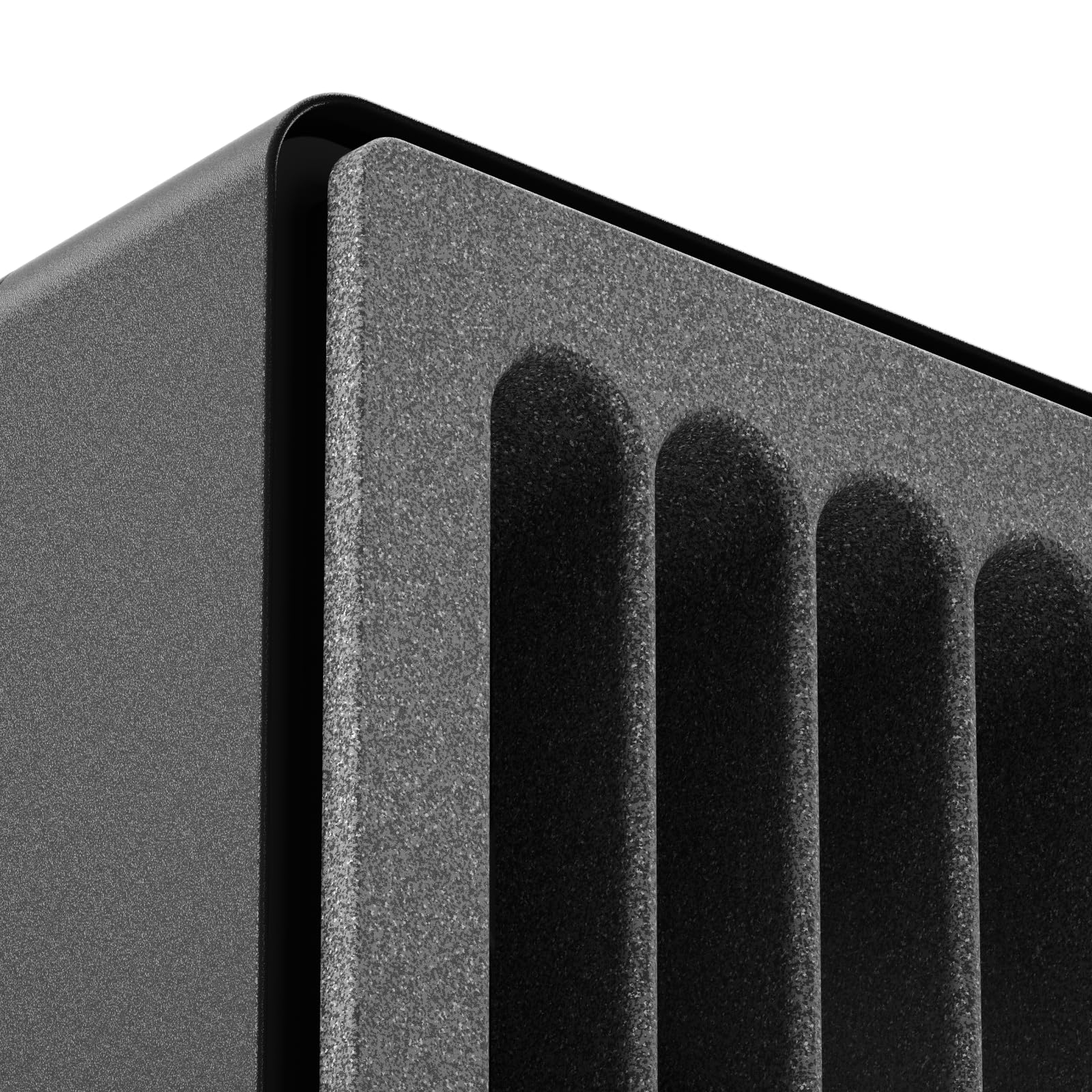 HAVN BF 360 FLOW High Airflow ATX Mid Tower PC Case, półotwarta stalowa rama SGCC, proste zarządzanie kablami, 2 x wentylator 180 mm, 1 x wentylator 140 mm 360 mm, panele magnetyczne - czarna