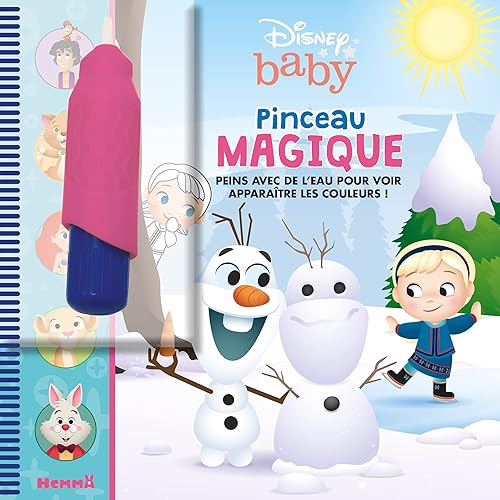 Disney Baby - Pinceau magique - Livre avec pinceau magique - Dès 3 ans: Olaf