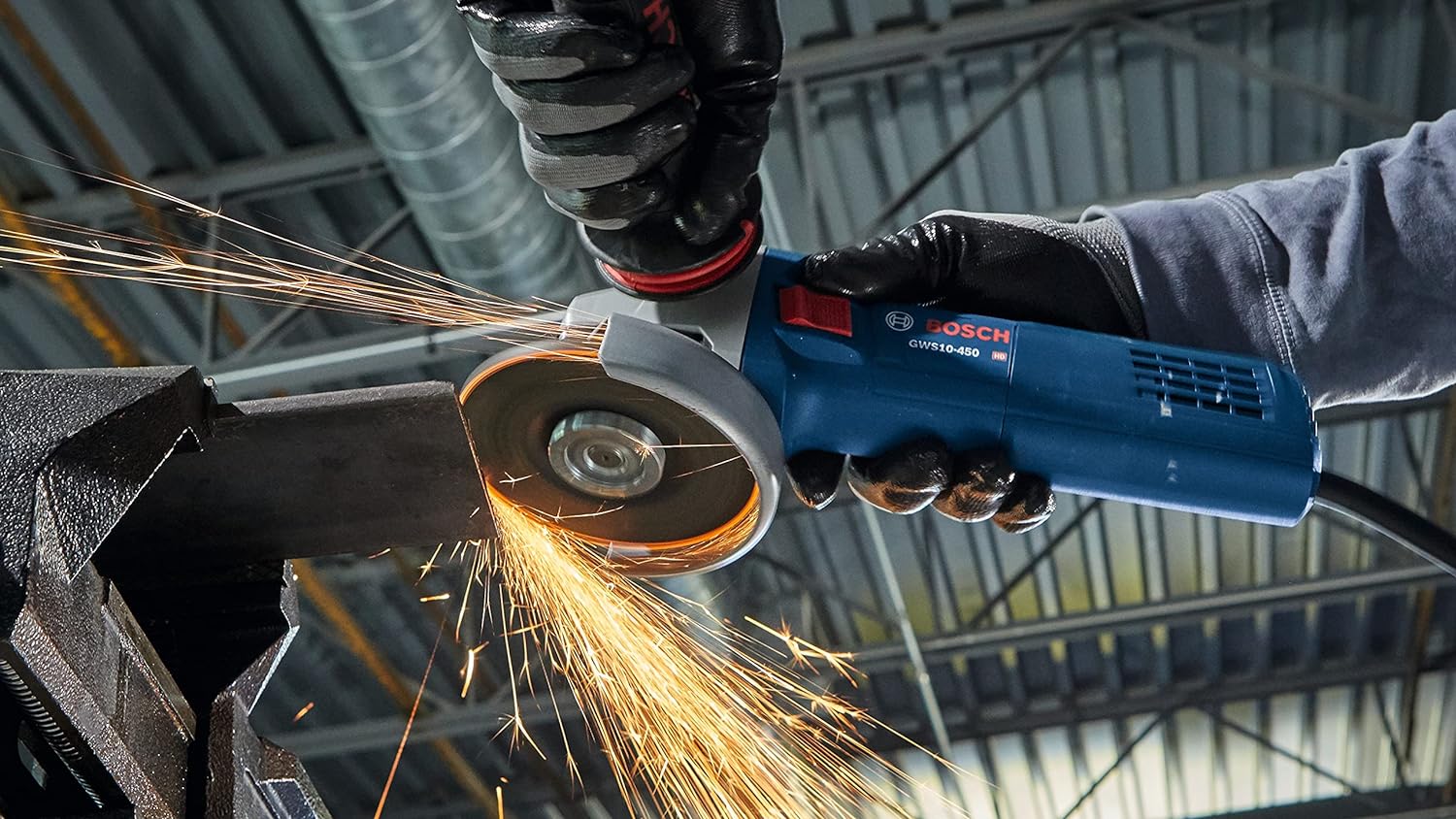 Bosch GWS10-450 4-1/2 In. Ergonomic Angle Grinder