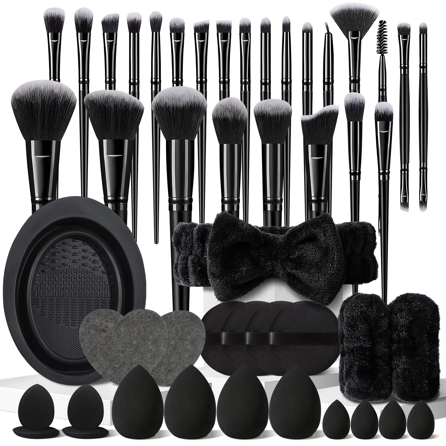 Save 50% with Code on 47-Piece Makeup Brush Set - Image 1