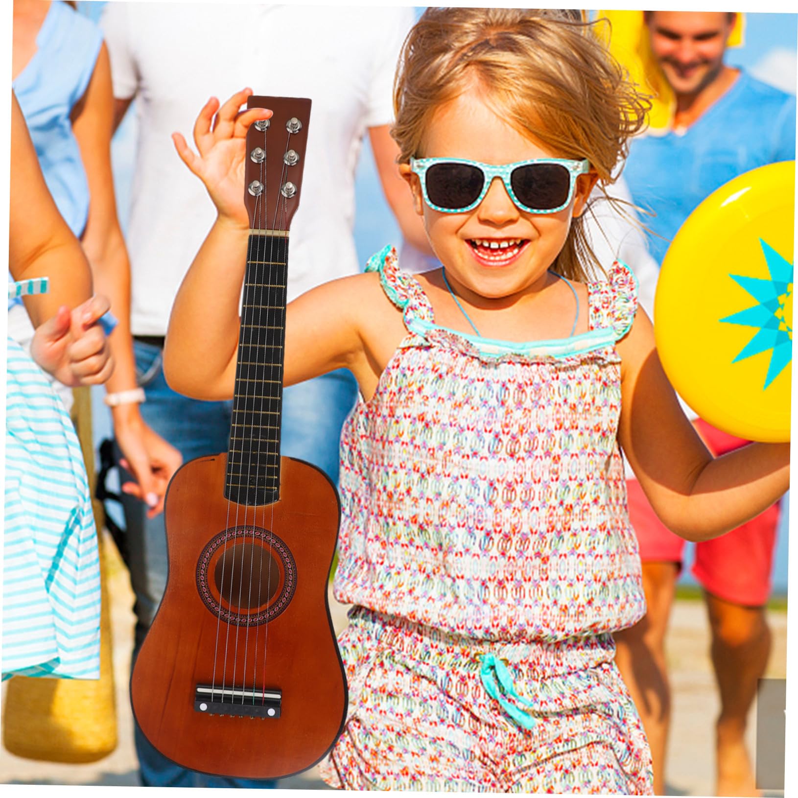 Juguete de Guitarra de Madera de 23 Pulgadas para Niños Principiantes