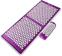 Vista 20 de ProsourceFit Acupressure Mat and Pillow Set for Back/Neck Pain Relief and Muscle Relaxation