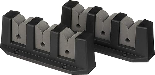 Seachoice Soporte de almacenamiento de 3 varillas negro plástico ABS