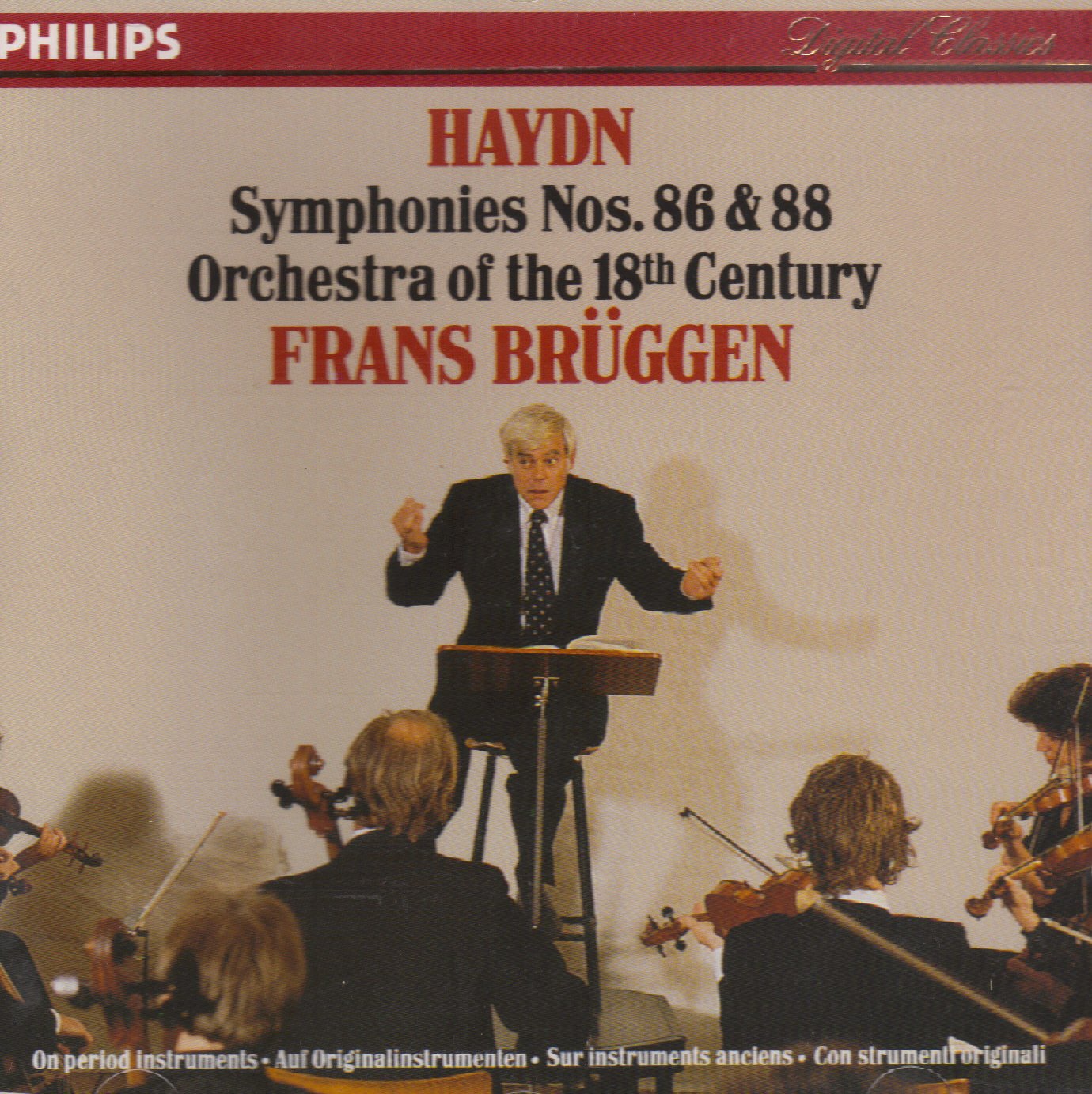 Haydn: Sym 86,88 [Audio CD] Bruggen, Frans; Orchestra of Pe 18P Century