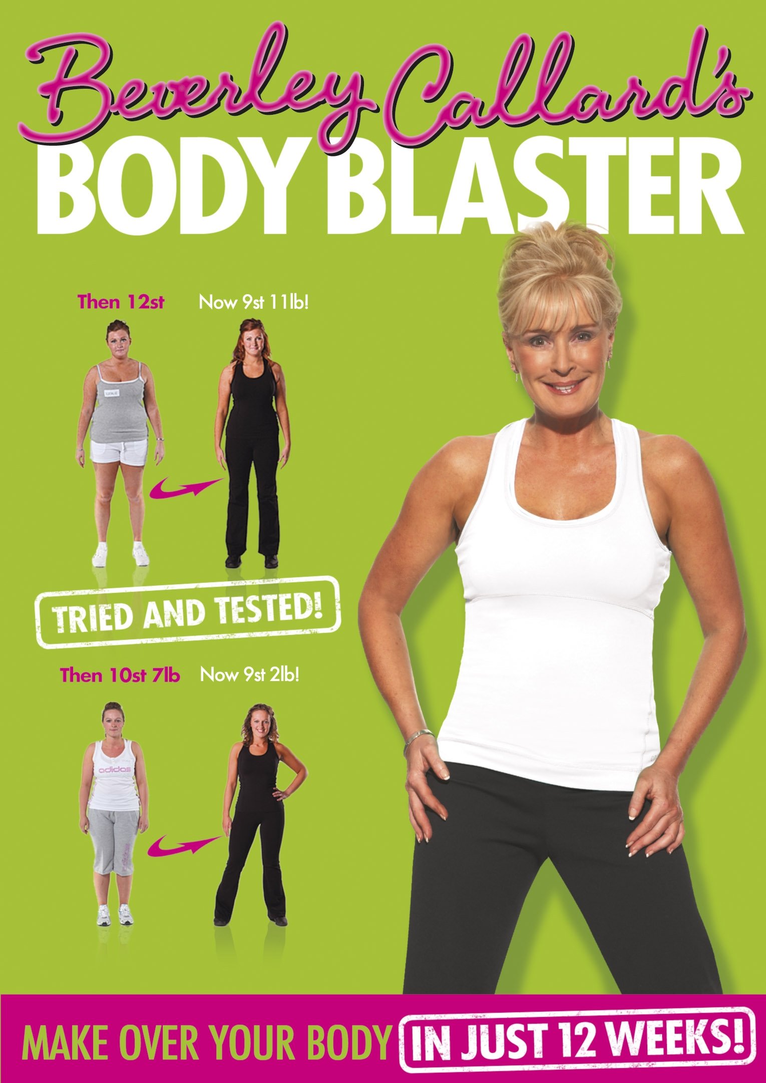 Body Blaster DVD de Bev Callard quema grasa y tonifica tu cuerpo en casa