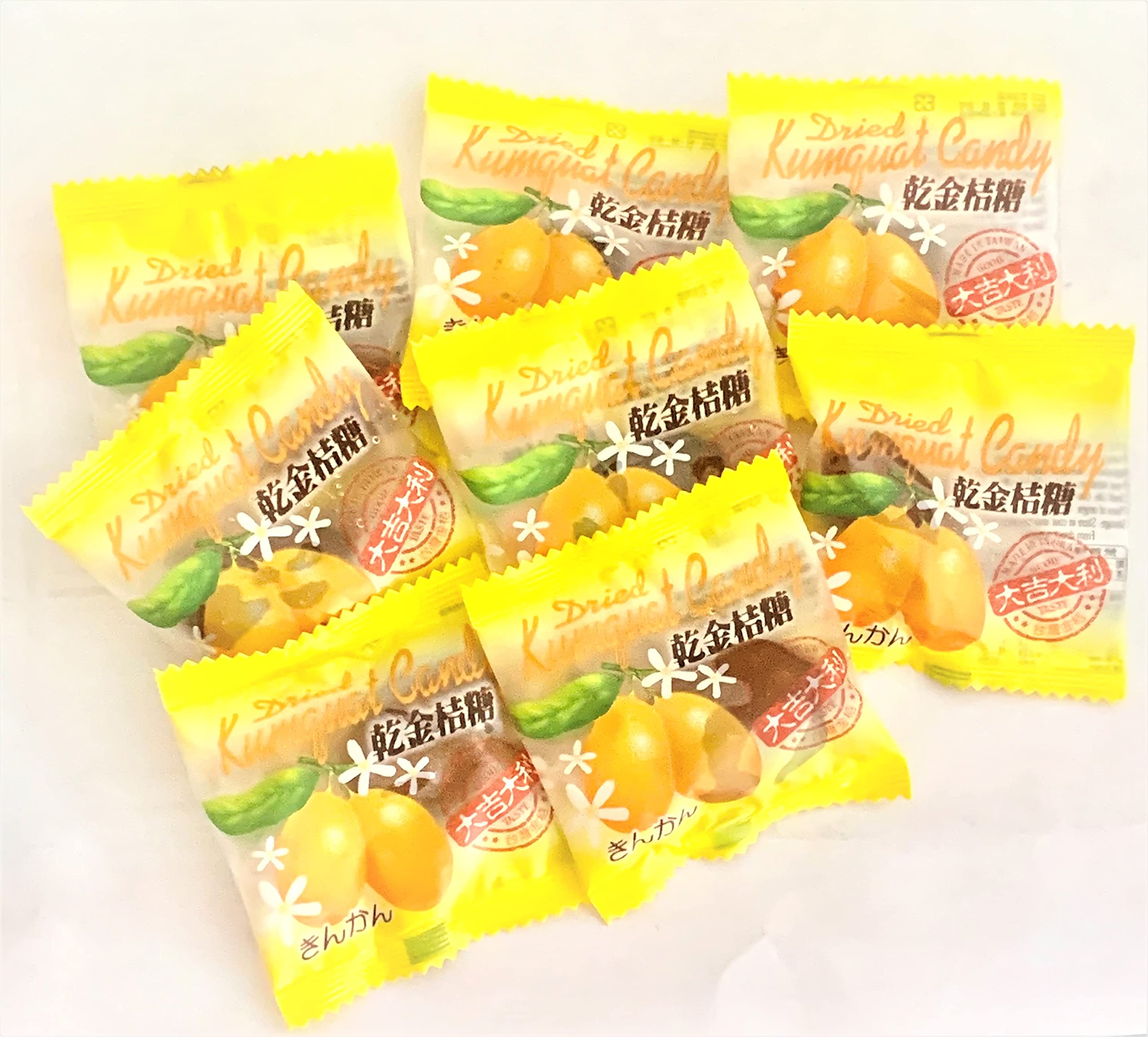 Amazon.com: 1 Pack - Dried Kumquat Candy Half Pound - Mut Tac