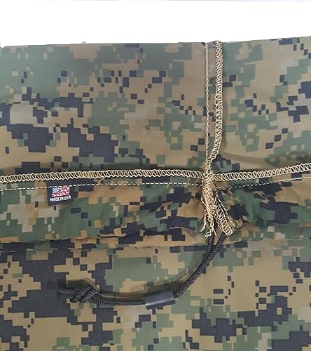 Miniatura 2 de Bolsa de lavandería de nailon de 30 x 40 pulgadas, fabricada en los Estados Unidos