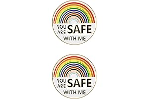 You Are Safe With Me Pin Bulk
