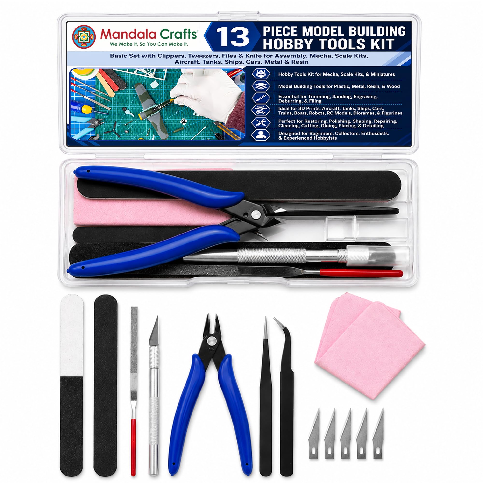 Model Building Tool Kit - Precision Crafting Tools -1