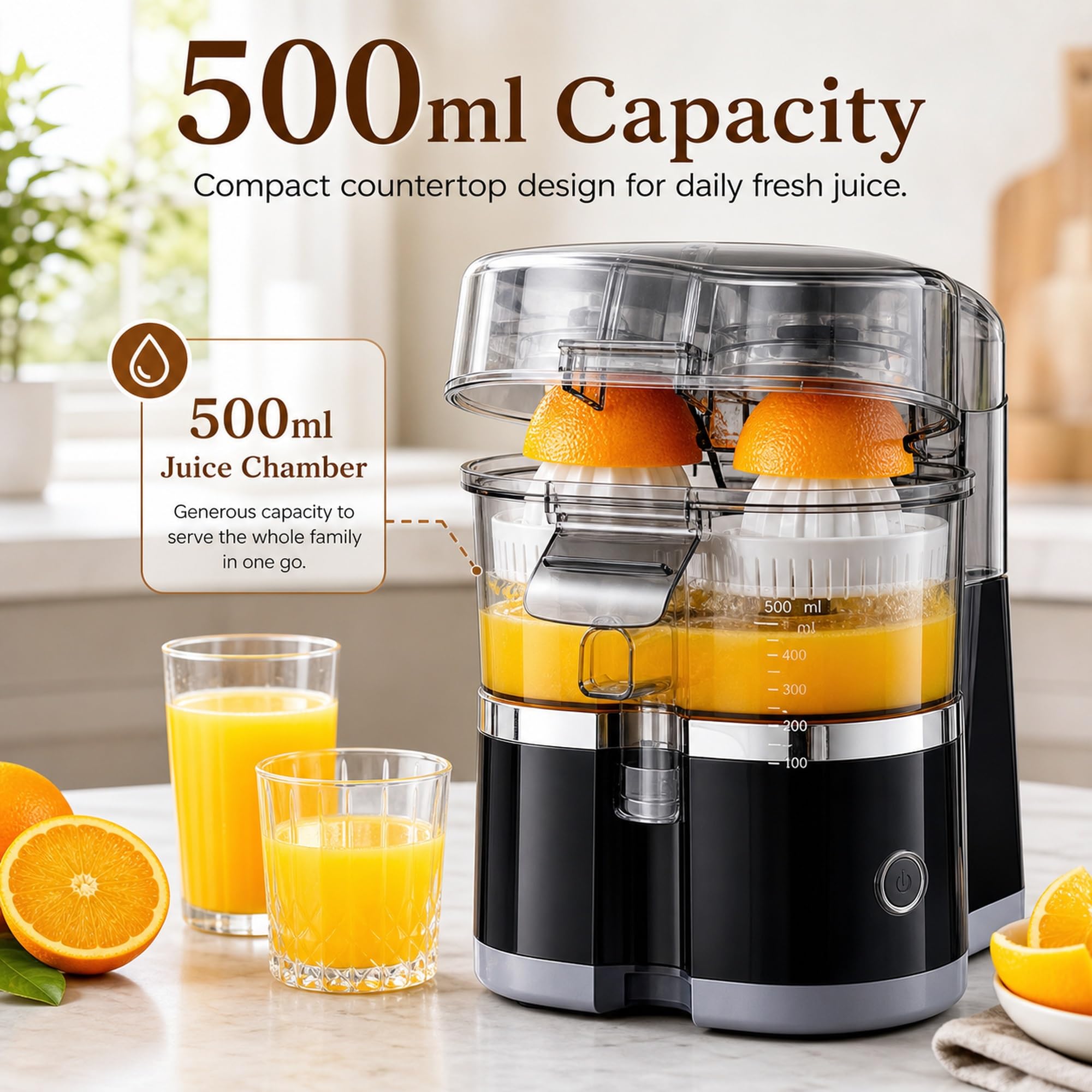 Presse-agrumes électrique 500 ml