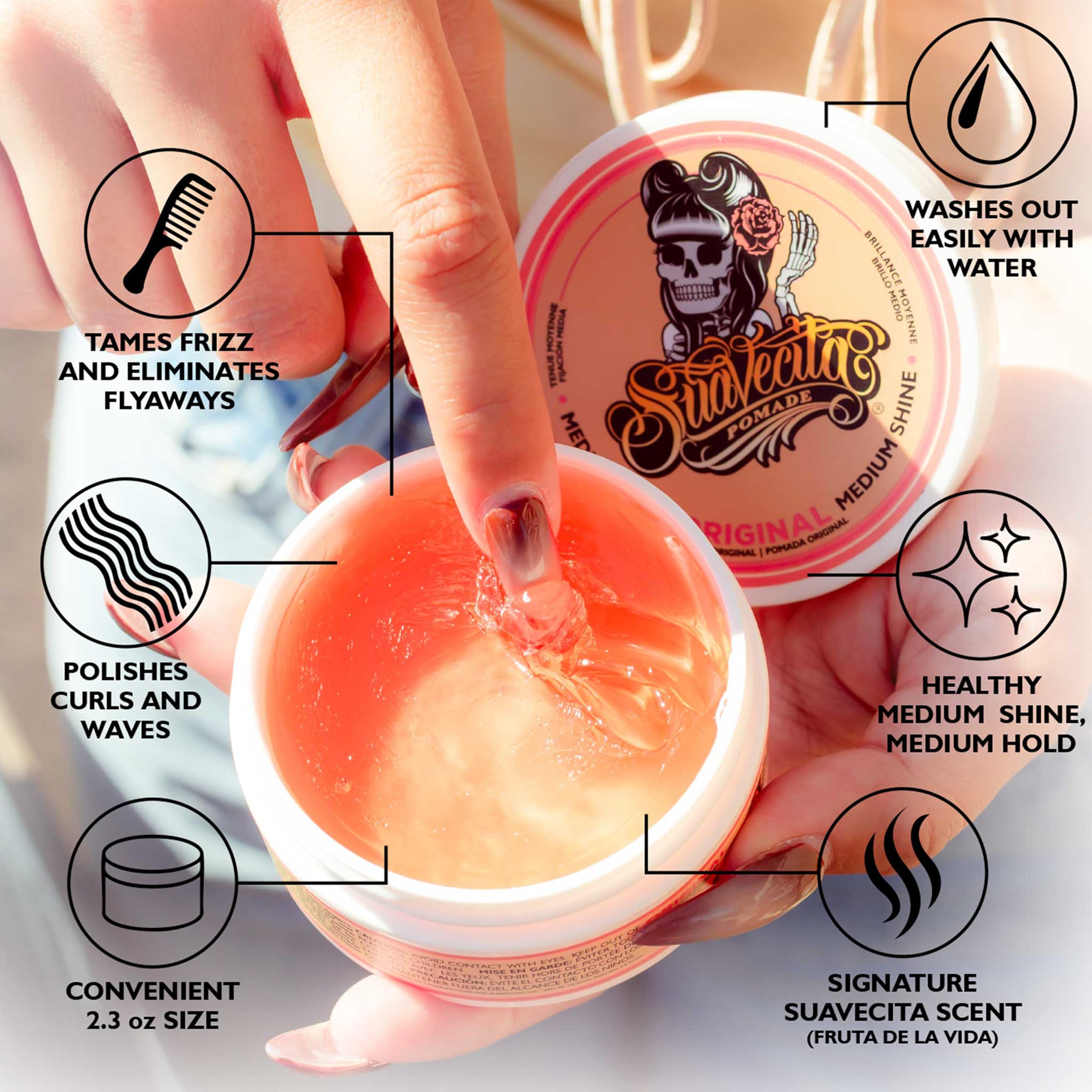 Amazon.co.jp: SUAVECITA ポマード SUAVECITO 2.3oz : ビューティー