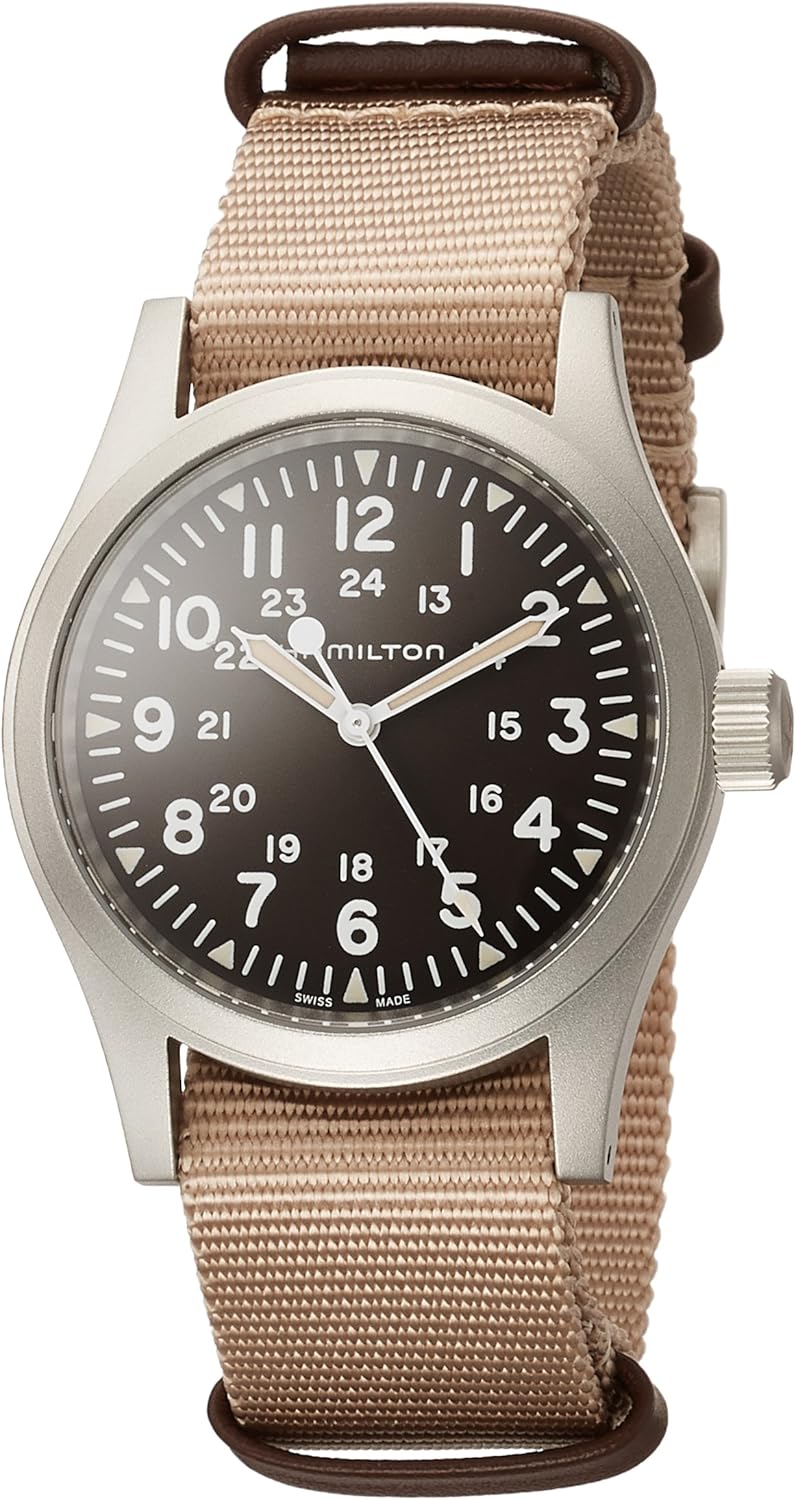 Hamilton khaki field brown Clearance
