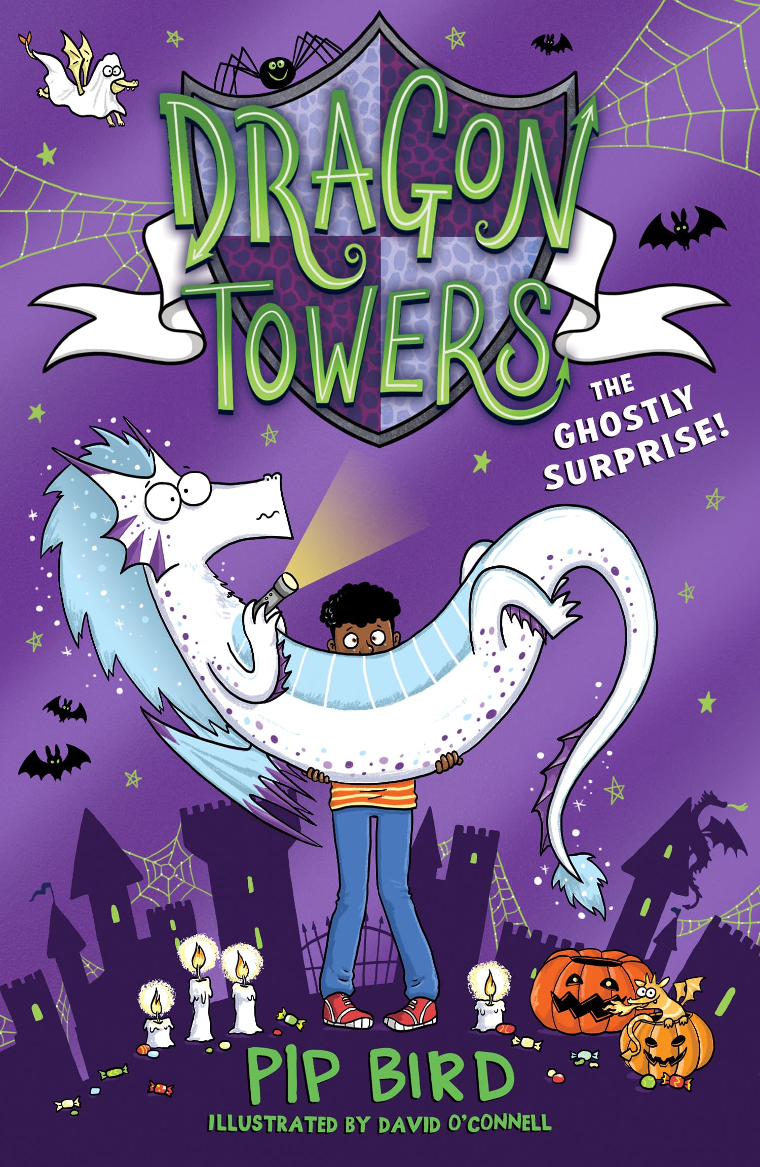 Dragon Towers: The Ghostly Surprise: The new funny, highly illustrated and totally magical children’s book series for 2024 for kids 8-12, from the