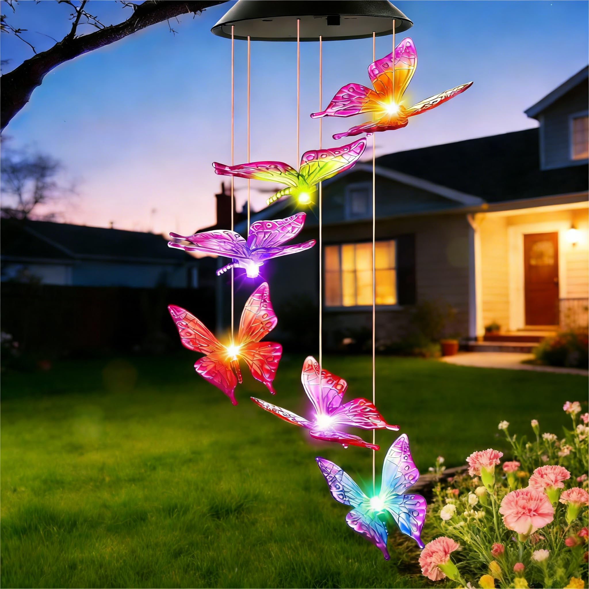 Mom Grandma Nana Gifts for Mothers Day Birthday Gardening Gifts for Women Wife Sister Winzwon Solar Lights Outdoor