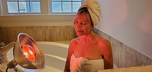 Miniatura 5 de Bombilla infrarroja NIR-A de grado A de RubyLux, infrarrojos cercanos - 250W rojo, 1 unidad