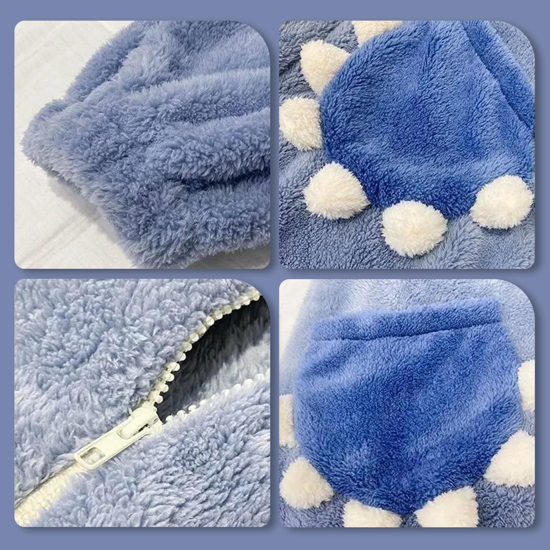 Shark Onesie Adulto Peludo Caliente Tiburón Pijamas Lindo Suave Animal Onesie Adulto para Mujer...