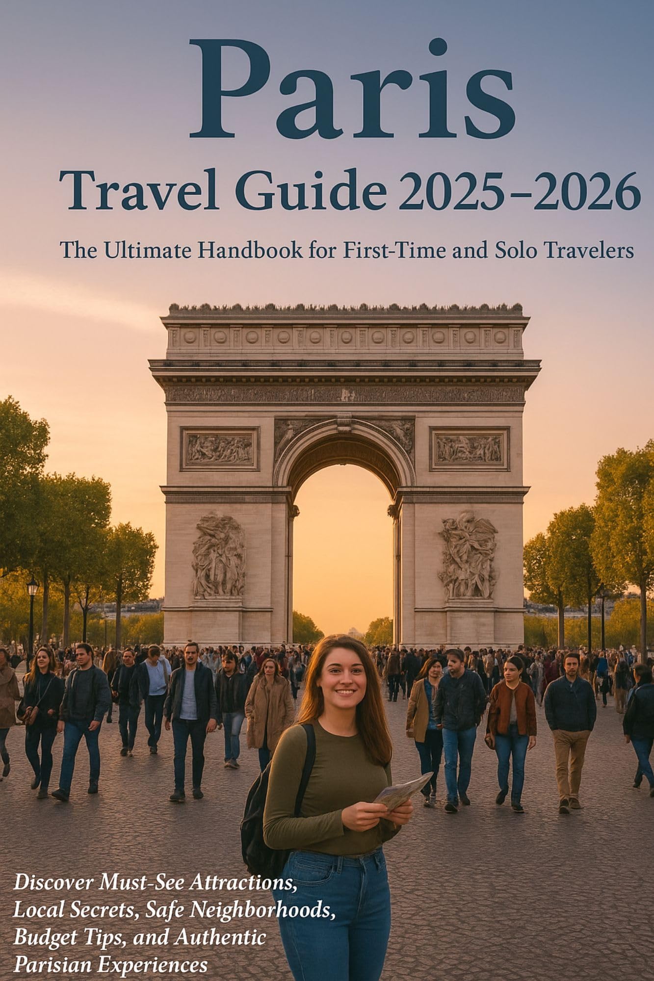 Paris Travel Guide 2025—2026: The Ultimate Handbook For First Time and Solo Travelers: Discover Must—See Attractions, Local Secrets, Safe Neighborhoods, Budget Tips and Authetic Parisian Experiences