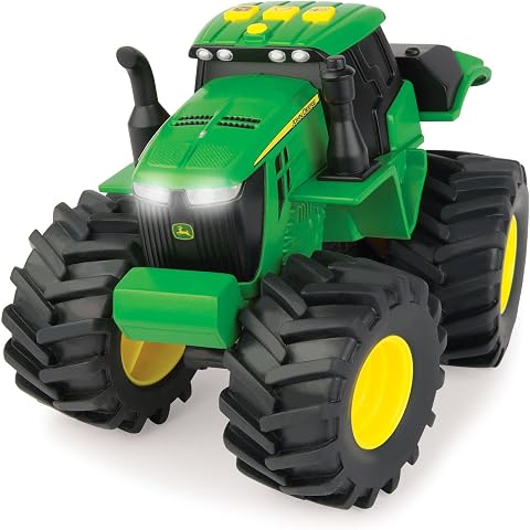 John Deere Sesli ve Işıklı Traktör
