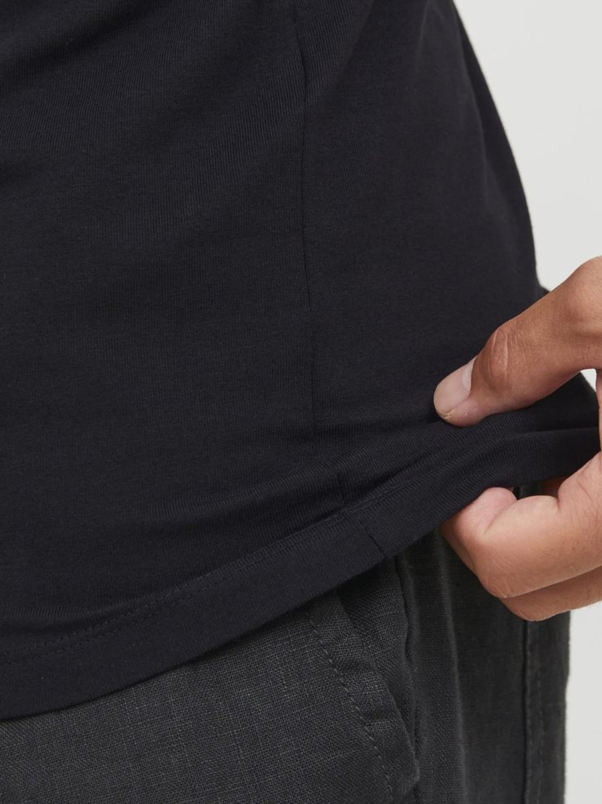 Liabel 3 Stück Herren T-Shirt Unterwäsche Baumwolle 100% ComfortFit | Weichheit und Atmungsaktivität | Herren T-Shirt ideal für alle Aktivitäten