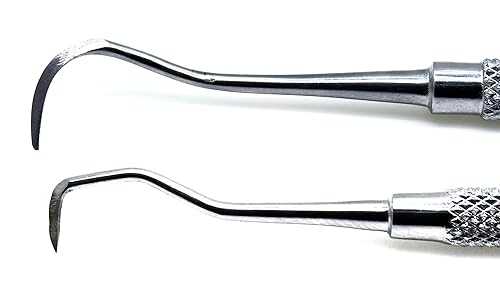 Miniatura 3 de Escalador dental de la hoz H6h7, escalador de Jacquette u1530 Instrumentos periodontales anterior del removedor del tarter