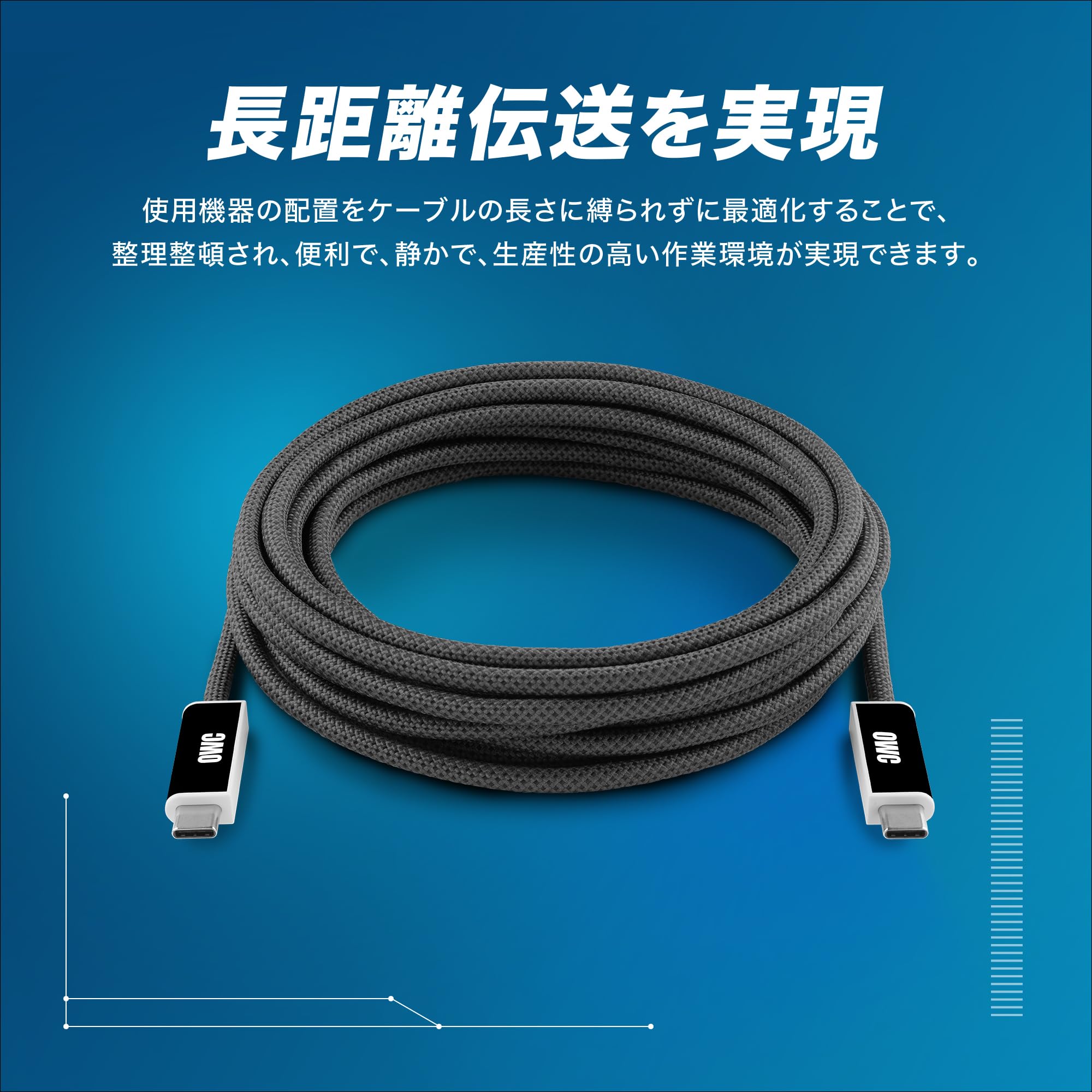 OWC Thunderbolt4 Dock + Thunderbolt4ケーブル OWC Thunderbolt 4