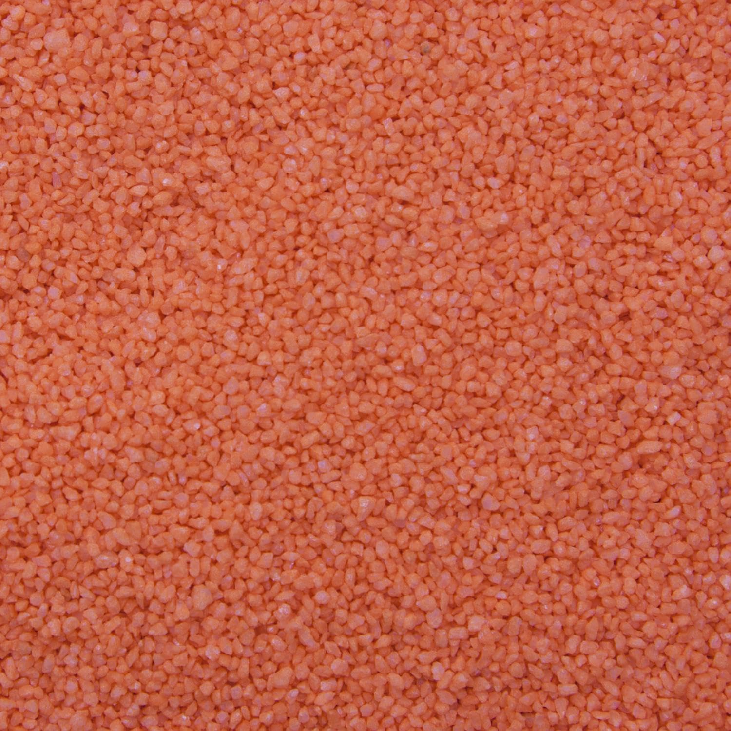 Dihl 2KG Orange Fluorescent Coloured Aquarium Tank Pond Micro Gravel, 1mm to 2mm, Decorative, Natural Substrate. For Fish, Aquatic Reptiles, Arthropods, Crustacean and Amphibians, 2 KG Orange