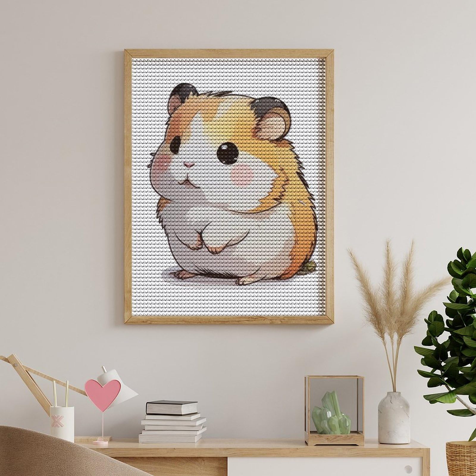 Amazon | ダイヤモンドアート ハムスター おもしろ 動物柄 可愛い