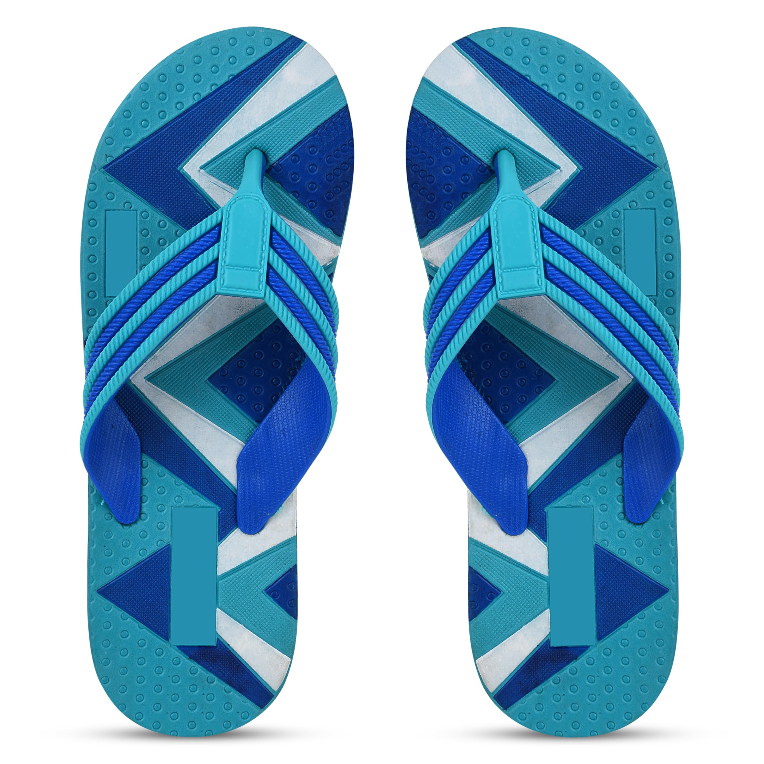 tradefluex Men's Hawaii Slippers | Comfortable Lightweight Rubber Flip Flops | Anti-Slip Casual & Beach Wear Slippers for Men-picture-10