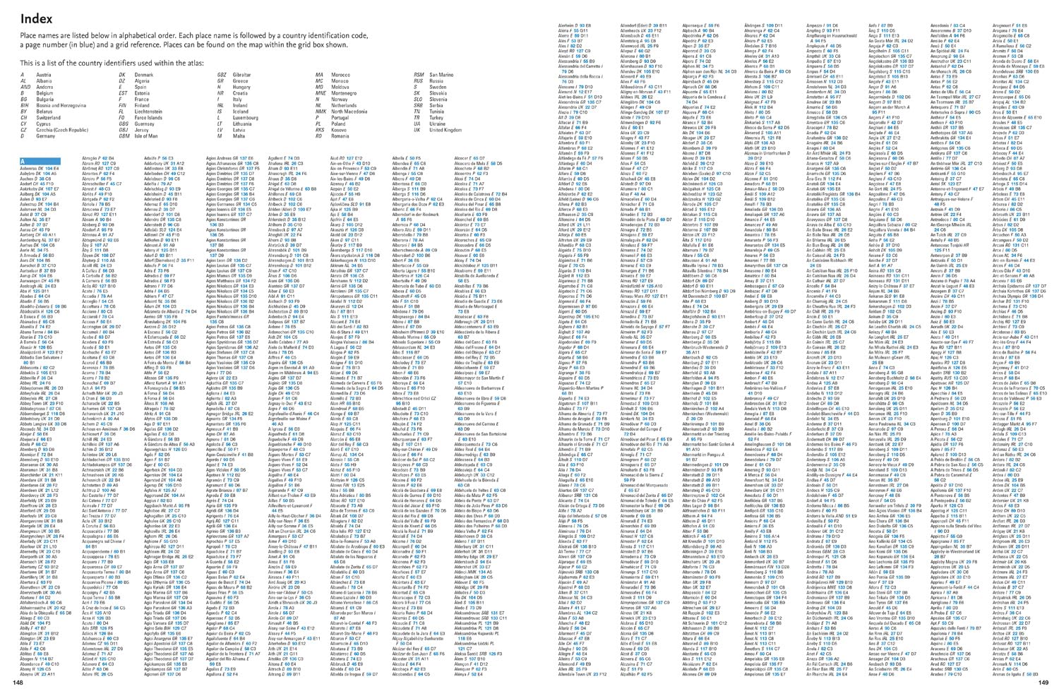 Collins Big Road Atlas Europe 2026 (A3 Spiral): Clear, easy-to-read mapping