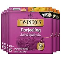 Vista 36 de Twinings Gingerbread Joy Té Negro en Bolsas Envueltas Individualmente, 20 Unidades (Paquete de 6), Jengibre y Canela, Con Cafeína, Disfrute Caliente
