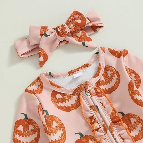 Miniatura 4 de Doisbetthsay Ropa de bebé recién nacida de Halloween, mameluco de manga larga para bebé, traje de Navidad