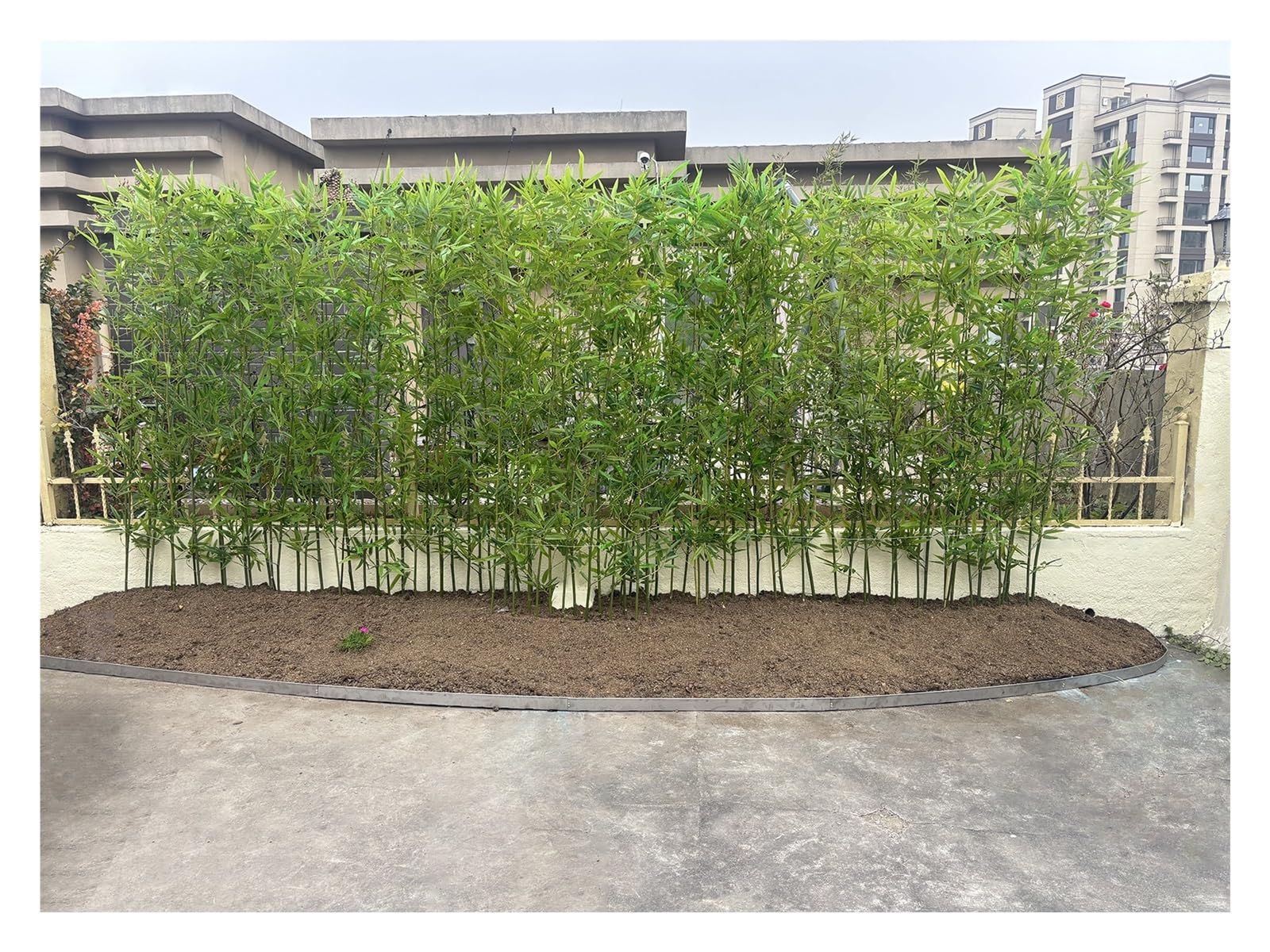 Arbres artificiels en bambou grand format pour décorer un salon ou créer un brise-vue de balcon