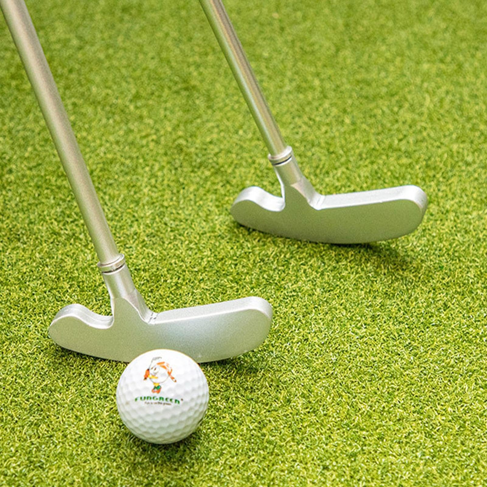Putter de golf ajustable desmontable doble cara diestros zurdos aleación plegable