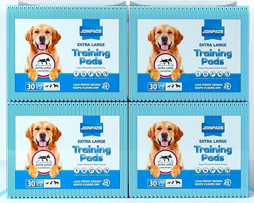 JOINPADS Almohadillas extra grandes para orina de perro, diseño más grueso para almohadillas superabsorbentes y a prueba de fugas, almohadillas