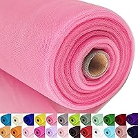 Vista 75 de Rollos de tela de tul blanco de 54 pulgadas por 20 yardas, perno de carrete de tutú para decoración de bodas, falda tutú de baby shower, envoltura