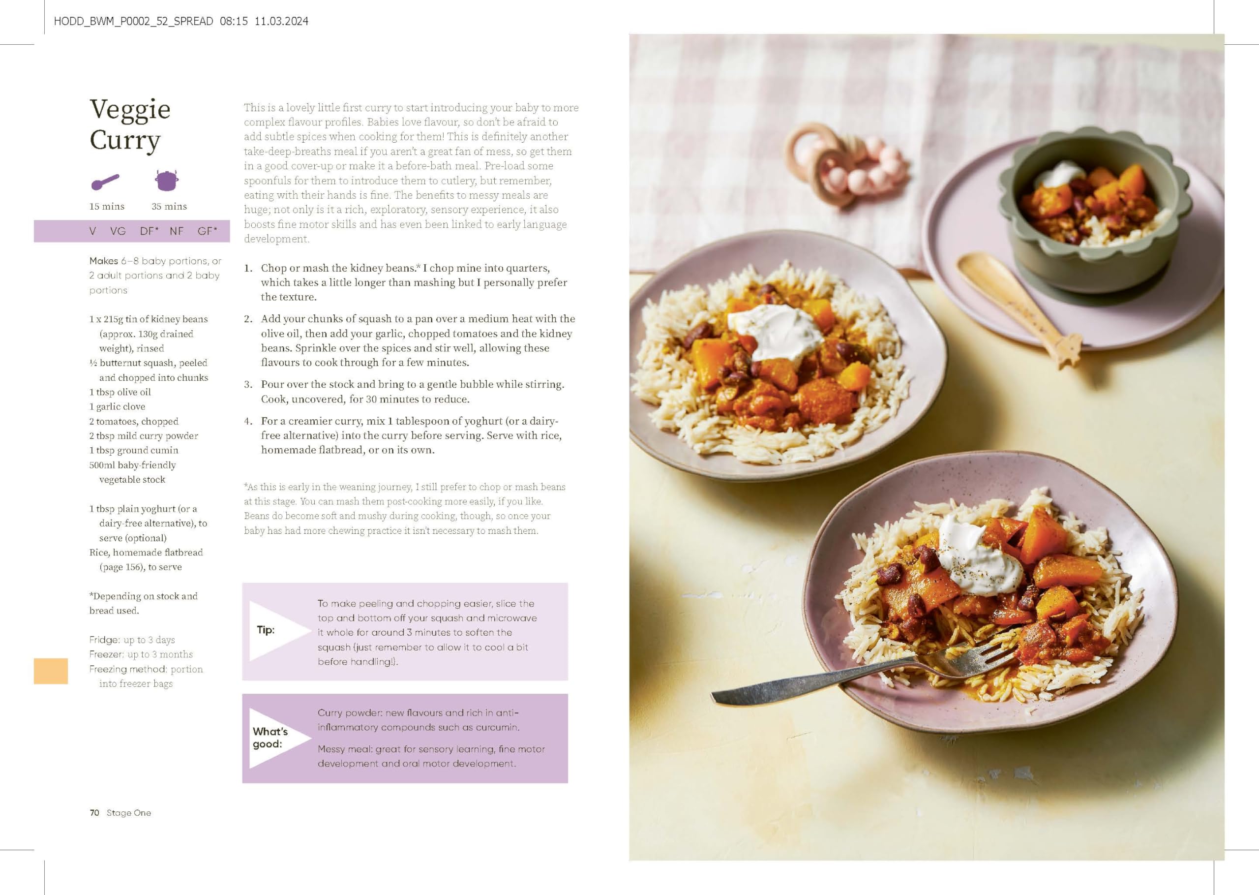 Moon and Rue: Baby-Led Weaning Made Easy: Includes 70 Nutritious Weaning Recipes for 618+ Months