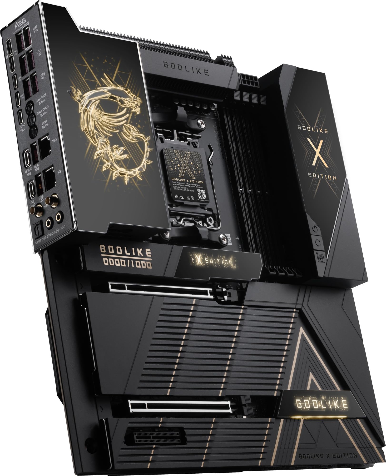 Amazon | MSI MEG X870E GODLIKE X EDITION E-ATXマザーボード 10周年
