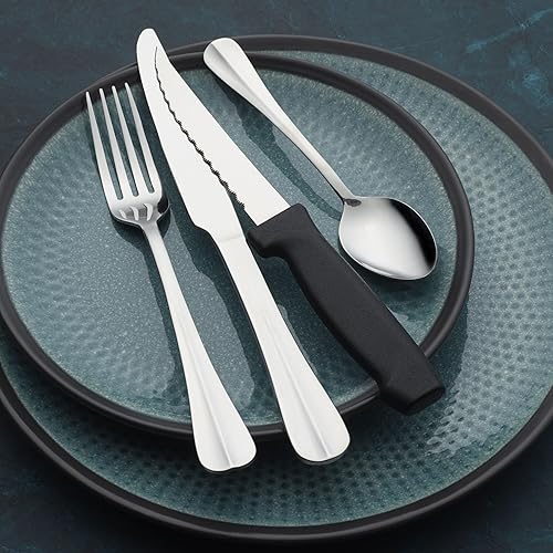 Miniatura 5 de Pfaltzgraff Simplicity - Juego de cubiertos de acero inoxidable 18.0, 16 piezas, servicio para 4